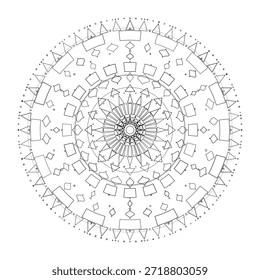 Mandala Design, Vector, Illustration for background