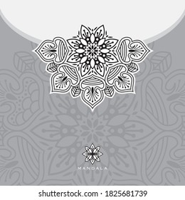 Ilustración de vectores de diseño de Mandala. Eps 10