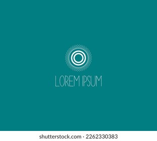 mandala design vector logo templet.