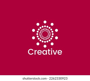 mandala design vector logo templet.