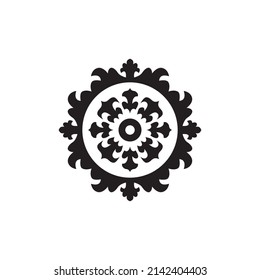 Mandala design vector, Modern minimalist vector mandala, Ornament design vector