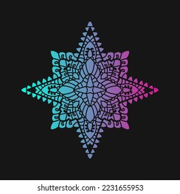 Mandala design vector for ornament decoration use
