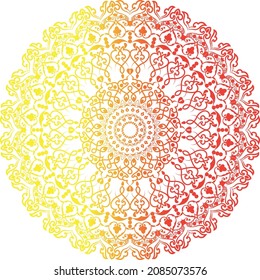 Mandala design vector and photo 