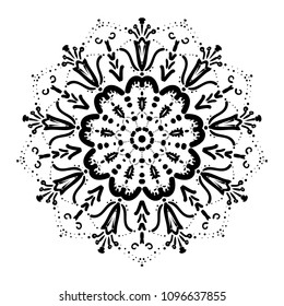Mandala design. Vintage decorative design elements. Round ornaments. Oriental pattern, vector illustration. Islam, Arabic, Indian, moroccan, spain, turkish, pakistan, chinese, mystic, ottoman motifs. 