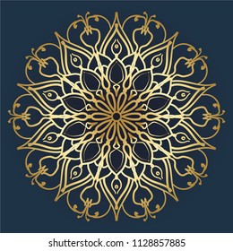 Mandala design. Vintage decorative design elements. Round ornaments. Oriental pattern, vector illustration. Islam, Arabic, Indian, moroccan, spain, turkish, pakistan, chinese, mystic, ottoman motifs. 