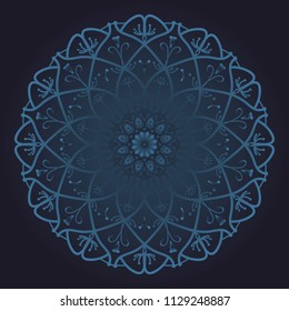 Mandala design. Vintage design elements. Oriental pattern, vector illustration. Islam, аrabic, indian, moroccan, spain, turkish, victorian
chinese, mystic motifs. Fabric round ornaments. Kitchen tile.