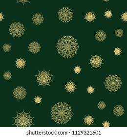 Mandala design. Vintage design elements. Oriental sari pattern, vector illustration. Islam, аrabic, indian, moroccan, spain, turkish, victorian
chinese motifs. Fabric round ornaments. Kitchen tile.
