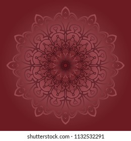 Mandala design. Vintage design elements. Oriental sari pattern, vector illustration. Islam, аrabic, indian, moroccan, spain, turkish, victorian
chinese motifs. Fabric round ornaments, wallpaper
