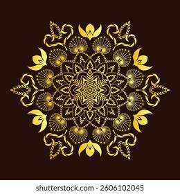 Mandala design, Wall-mate design, Bed-sheet design, Interior, Wedding card design