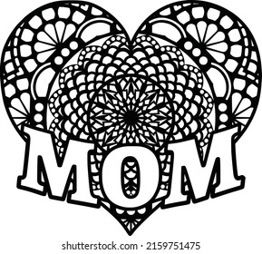 Mandala design. You can change the size and color of the eps file as you like. Will fit well as a design on a shirt or in your shadow box. You can also use laser cutters like Cricut, Glowforge
