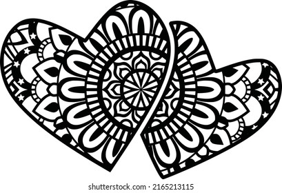Mandala design. You can change the size and color of the eps file as you like. Will fit well as a design on a shirt or in your shadow box. You can also use laser cutters like Cricut, Glowforge