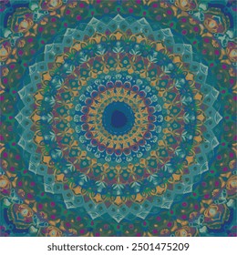 Mandala design for your created by vector