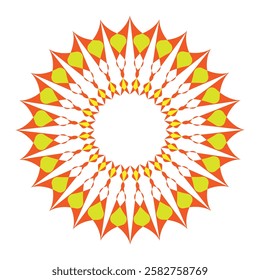 mandala design.design create by illustration.