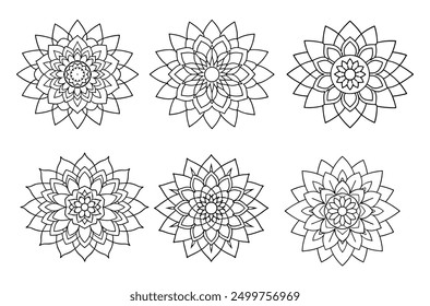 Mandala Designs for Beginners guides 