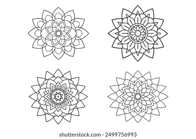 Mandala Designs for Beginners guides 