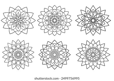 Mandala Designs for Beginners guides 