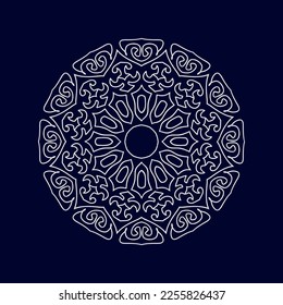 Mandala designs. New mandala art background