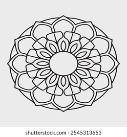 Mandala Designs, Padrões, Arte. design de mandala simples para livro de coloração, design de tatuagem, arte de mandala simples