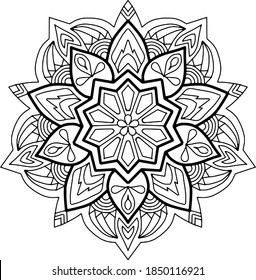 Mandala designs that have simple motifs so they look even more unique.