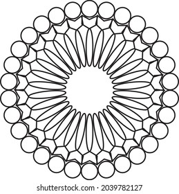 mandala designs for use in wedding template designs and others