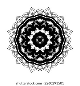 Diseños e iluminación vectorial de Mandala