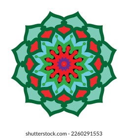 Diseños e iluminación vectorial de Mandala