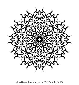 Diseños de Mandala e Ilustración vectorial.