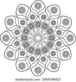 Mandala design,Simple Mandala,Luxury design,Simple cercle