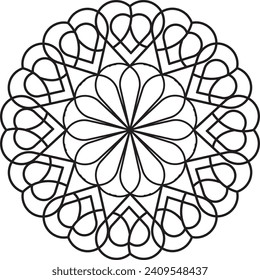 Mandala design,Simple Mandala,Luxury design,Simple cercle