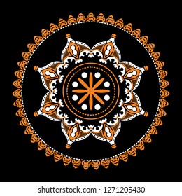 mandala dome circle