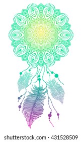 mandala dream catcher
