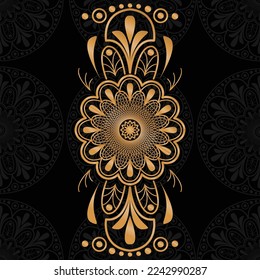 Patrón floral elegante, Mandala ornamental de lujo, fondo árabe realista, concepto tradicional de mandala árabe. yoga, lujo, arabesco, real, islámico, mandala, fondo, indio, turkies.