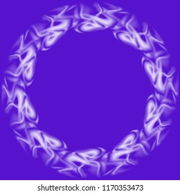 Mandala elegant glamorous magian abstract object glow splash motion frame.