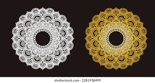 Mandala Elegant Ornamental luxury mandala pattern design outline web mandalas icons sucreport