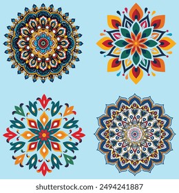 Mandala Elegant Ornamental luxury mandala pattern design outline