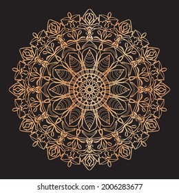 Mandala element round ornament decoration