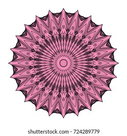 mandala element. Vector illustration. design for greeting card, invitation, tattoo.