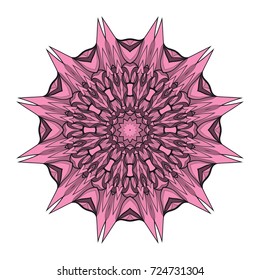 mandala element. Vector illustration. design for greeting card, invitation, tattoo.