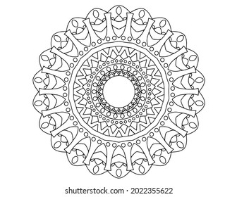 mandala esp blanco y negro, mandala colorante, libro de colores, tatuaje, méhndi,ornamentos, retro, geométrico