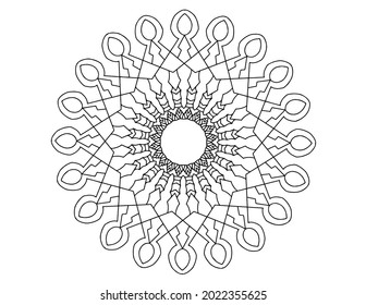 mandala esp blanco y negro, mandala colorante, libro de colores, tatuaje, méhndi,ornamentos, retro, geométrico