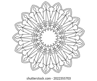 mandala esp black and white, coloring mandala, coloring book, tattoo, mehndi,ornaments, retro, geometric