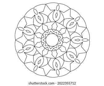 mandala esp black and white, coloring mandala, coloring book, tattoo, mehndi,ornaments, retro, geometric