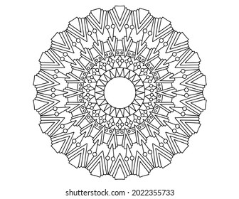 mandala esp blanco y negro, mandala colorante, libro de colores, tatuaje, méhndi,ornamentos, retro, geométrico