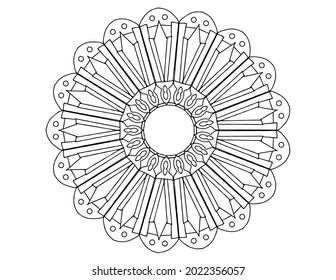 mandala esp black and white, coloring mandala, coloring book, tattoo, mehndi,ornaments, retro, geometric