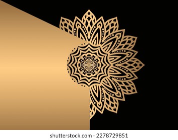 Mandala. Elementos de decoración étnica. Fondo dibujado a mano. Islam, árabe.
