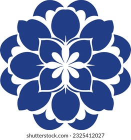 Mandala. Elementos de decoración étnica. Fondo dibujado a mano. Motivos islámicos, árabes, indios, otomanos. logo flor vector simple abstracto tatuaje de manala plana color de la planta flor floret stencil
