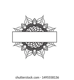 Mandala. Ethnic decorative elements. Hand drawn background. Islam, Arabic, Indian, ottoman motifs.
