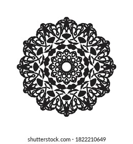 Mandala. Elementos de decoración étnica. Fondo dibujado a mano