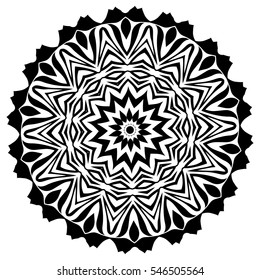 Mandala. Ethnic decorative elements.  Vintage decorative elements. Oriental pattern illustration. Islam, Arabic, Indian, turkish, pakistan, chinese, ottoman motifs
