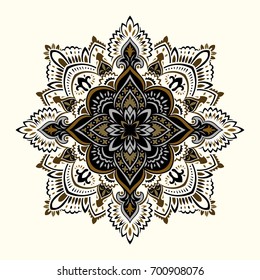 Mandala. Ethnic motifs